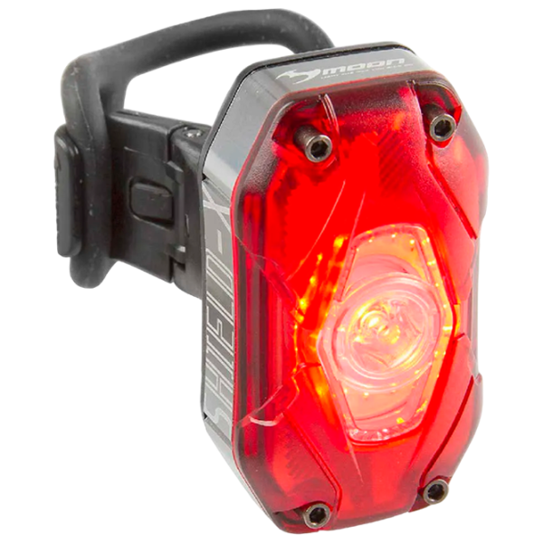 Велосипедный фонарь Moon Shield-X Auto 300 Черный Red photo 1
