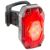 Lanterna bicicletei Moon Shield-X Auto 300 Black Red