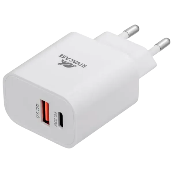 Сетевое зарядное устройство RivaCase PS4102 WD4 3 A / Белый photo 5