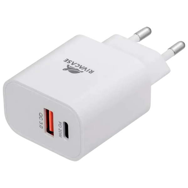 Сетевое зарядное устройство RivaCase PS4102 WD4 3 A / Белый photo 5