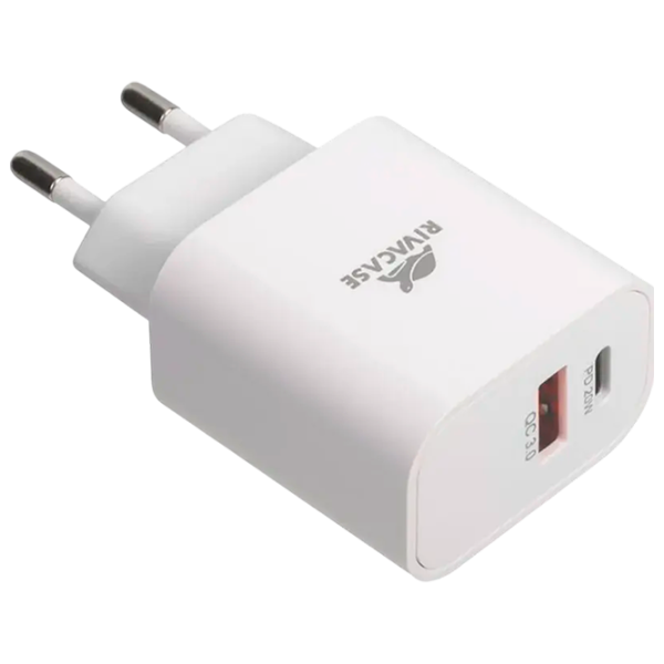 Сетевое зарядное устройство RivaCase PS4102 WD4 3 A / Белый photo 10