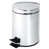 Мусорное ведро Roco MC2101A 8л / Нержавеющая сталь / Серебряный