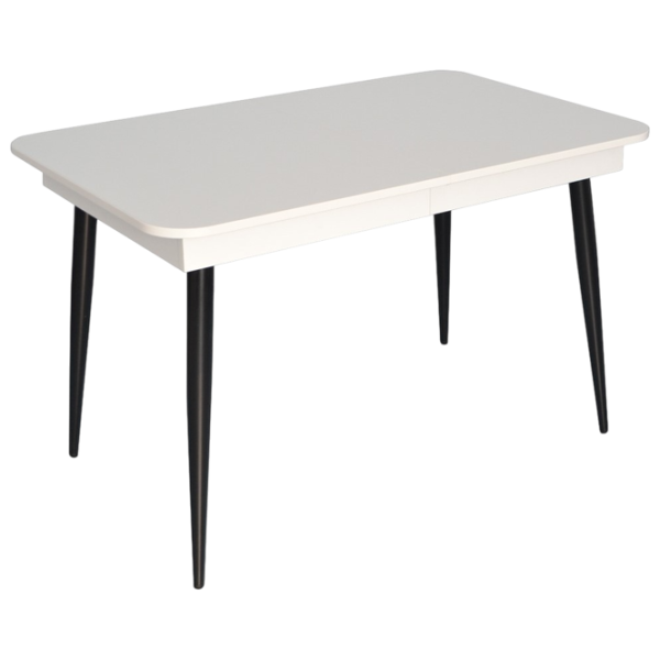 Set masă și scaune Evelin DT 432-1R B + 6 LC-621B Dreptunghiulară / PAL / Dark Gray photo 3