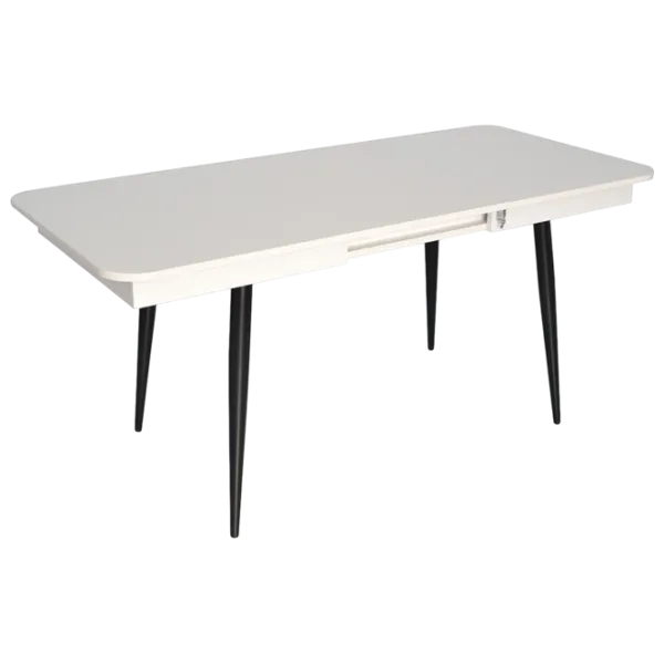 Set masă și scaune Evelin DT 432-1R B + 6 LC-621B Dreptunghiulară / PAL / Dark Gray photo 4