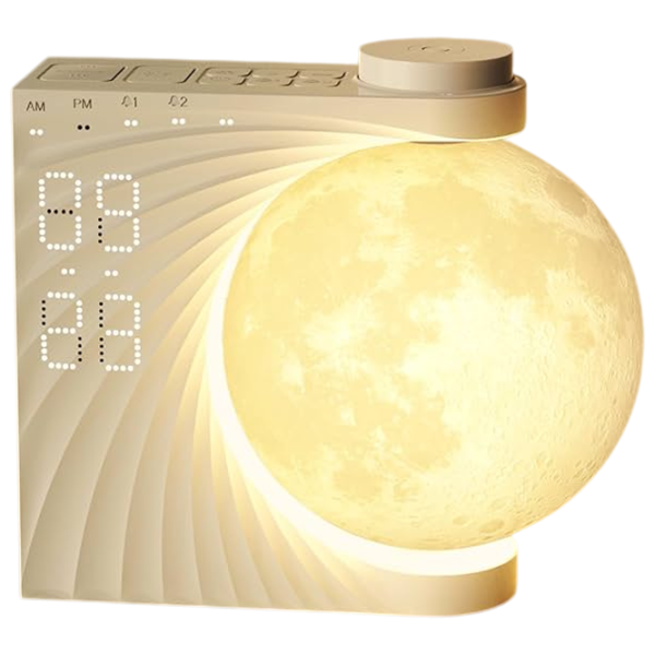 Ночник Inssisain AJ-320 Moon Белый photo 2 Ночник Inssisain AJ-320 Moon Белый photo 2