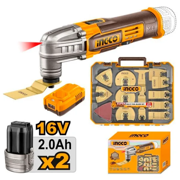 Mașină multifuncțională INGCO COSLI241299 Orange / Plastic photo 2