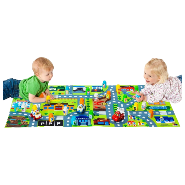 Covoraş pentru joc Molto Blocks (19458) 1+/ Dreptunghiular/ Multicolor photo 1