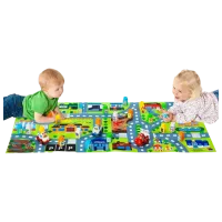 Covoraş pentru joc Molto Blocks (19458) 1+/ Dreptunghiular/ Multicolor