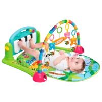 Covoraş pentru joc Huanger Piano Fitness Rack (HE0603) 0+/ Transformer/ Multicolor