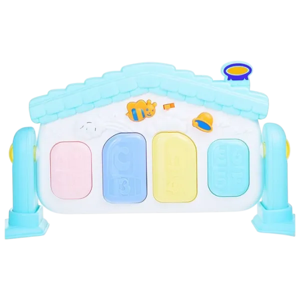 Covoraş pentru joc Huanger Piano Fitness Rack (HE0615) 0+/ Transformer/ Blue photo 6