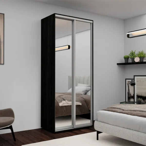 Dulap Nex Home NX-00001756 100 x 60 x 220 / PAL / Carbon photo 2