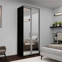 Dulap Nex Home NX-00001756 100 x 60 x 220 / PAL / Carbon photo 2