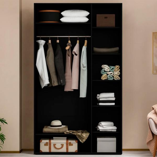 Dulap Nex Home NX-00001756 100 x 60 x 220 / PAL / Carbon photo 3