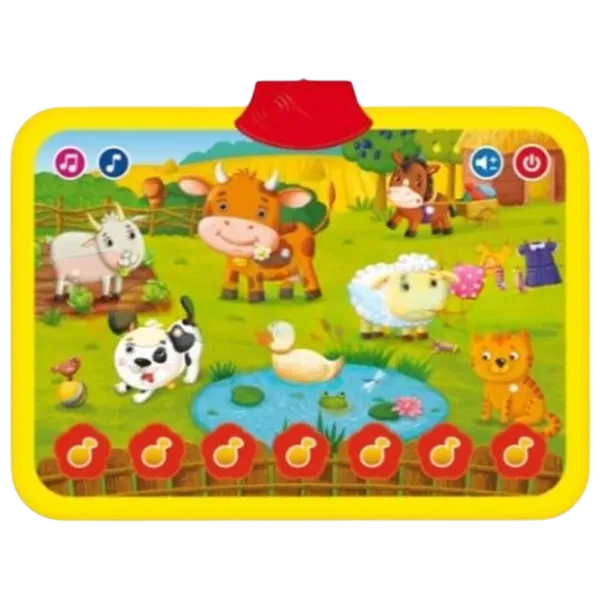 Covoraş pentru joc Bo. Farm Animals (250ML) 1+/ Transformer/ Multicolor photo 1