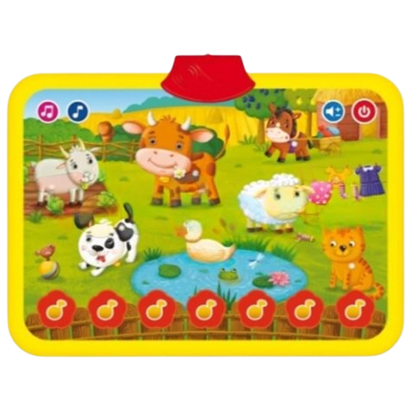 Covoraş pentru joc Bo. Farm Animals (250ML) 1+/ Transformer/ Multicolor photo 1