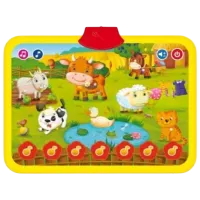 Covoraş pentru joc Bo. Farm Animals (250ML) 1+/ Transformer/ Multicolor