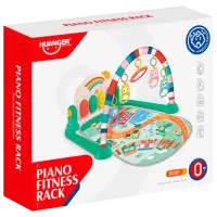 Covoraş pentru joc Huanger Piano Fitness Rack (HE0652) 0+/ Transformer/ Green photo 4
