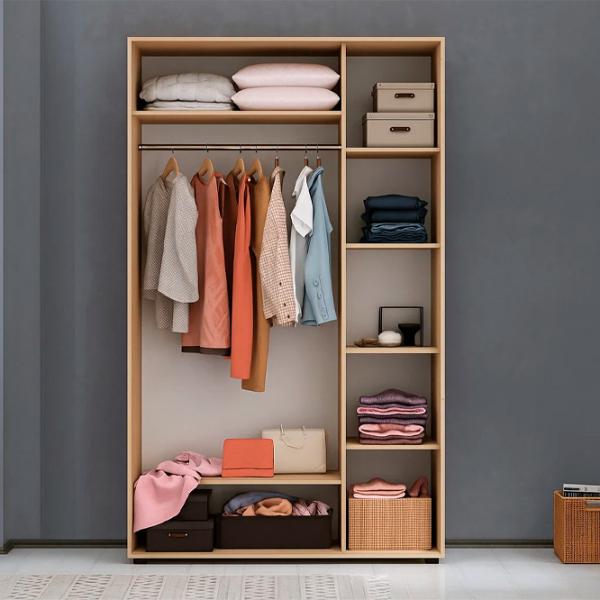 Dulap Nex Home NX-00001750 180 x 60 x 240 / PAL / Stejar Sonoma photo 2 Dulap Nex Home NX-00001750 180 x 60 x 240 / PAL / Stejar Sonoma photo 2