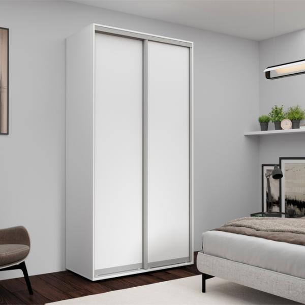 Dulap Nex Home NX-00001739 120 x 60 x 240 / PAL / Alb photo 2