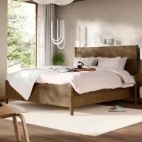 Кровать Ikea Tonstad/Lindbaden 4 140 x 200 см / Массив / Коричневый photo 3