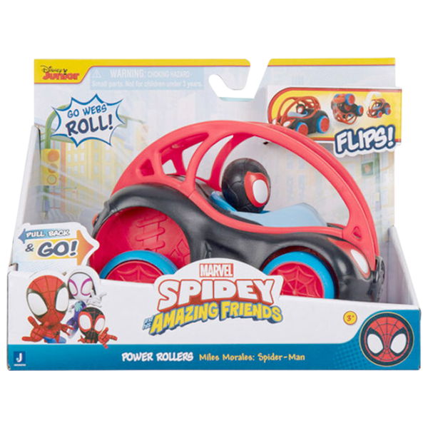 Figurină Marvel Comics Spider-Man Spidy Jazwares Power Rollers 3+ / Black photo 2