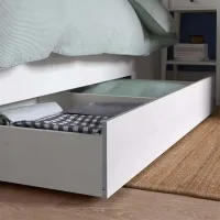 Кровать Ikea Hemnes/Lindbaden 140 x 200 см / Массив / Белый photo 4