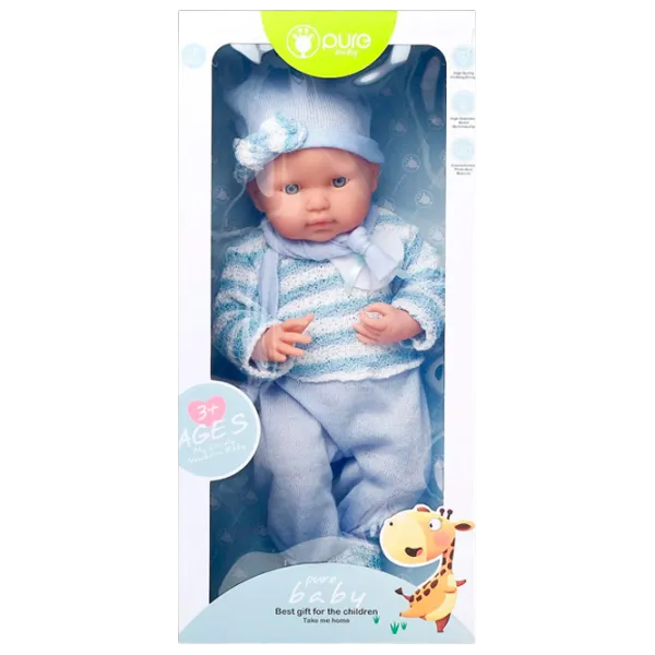 Кукла ChiToys Pure Baby DF14-010B пупсик / 3+ photo 3