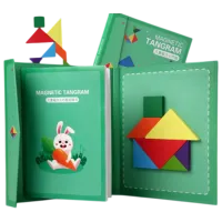 Joc de masă Optmarket Magnetic Tangram 3+/ Dezvoltare photo 2