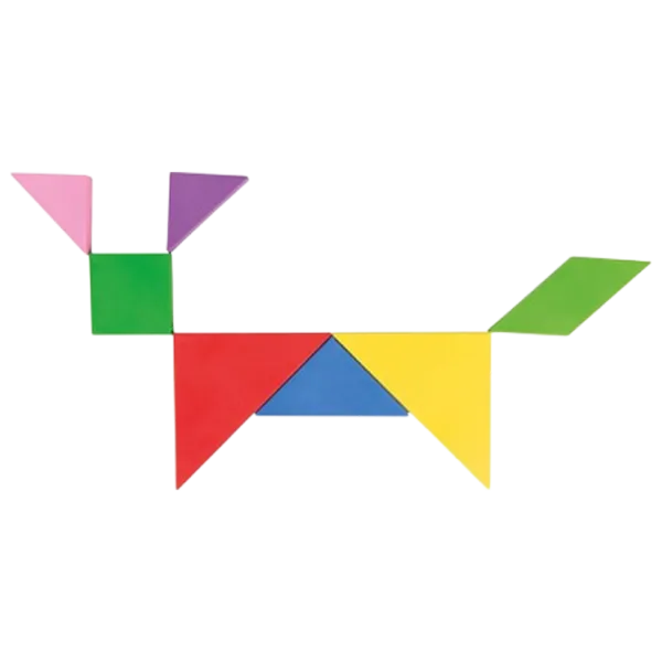 Joc de masă Optmarket Magnetic Tangram 3+/ Dezvoltare photo 4