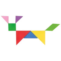 Joc de masă Optmarket Magnetic Tangram 3+/ Dezvoltare photo 4