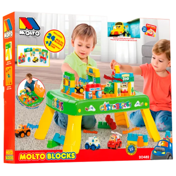 Игровой набор Molto 20482  12+ месяцев / Желтый Зеленый photo 1