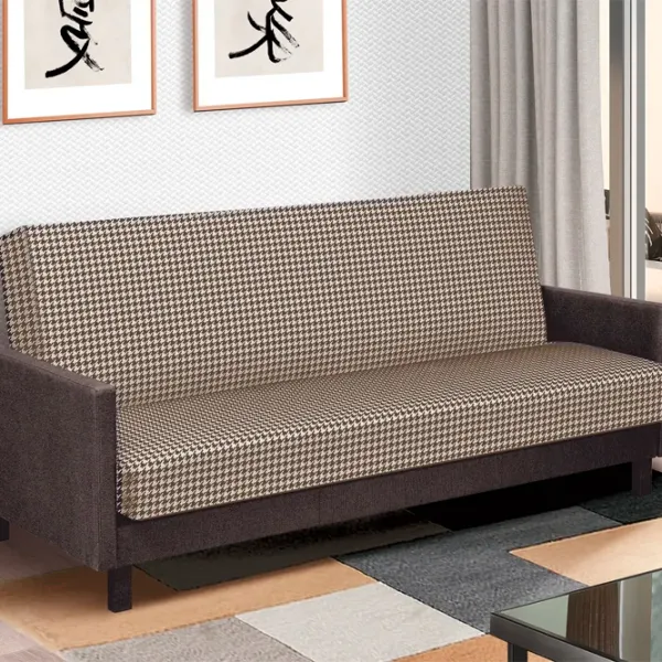 Диван Modern Adam 3 Tiffani 25/Cosmic 30 (5793897) Ткань / Белый Коричневый photo 2