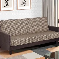 Canapea Modern Adam 3 Tiffani 25/Cosmic 30 (5793897) Stofă / Brown White photo 2
