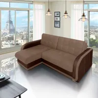 Canapea de colț Modern Barton Alaska 02/Fly Nova 2231 (5782258) Jacquard / Chocolate brown photo 2