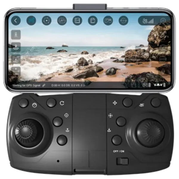Дрон Fly F199 Gimbal Camera Персональный / Черный photo 8