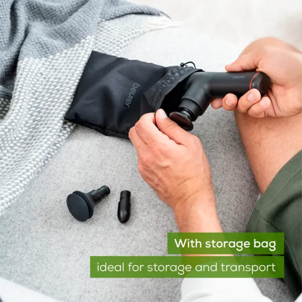 Массажер Beurer Deep Tissue MG79 SENSITIVE LIMITED Черный photo 7 Массажер Beurer Deep Tissue MG79 SENSITIVE LIMITED Черный photo 7