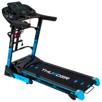 Bandă de alergat Thunder React-DS 18 km/h / 160 kg / Black