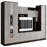 Гостиная ML-Mobila МЛ - 3 Немодульная / Венге