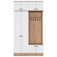 Dulap pentru antreu Mirage Meble EA144 PAL / White photo 2