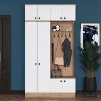 Dulap pentru antreu Mirage Meble EA144 PAL / White photo 5