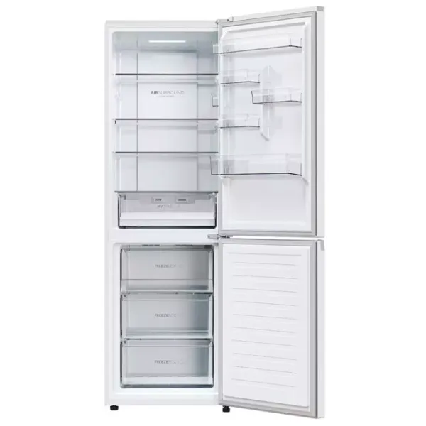 Frigider Haier EHD3PWDNPW186 cu congelator jos 352 l / 185 cm / White photo 5