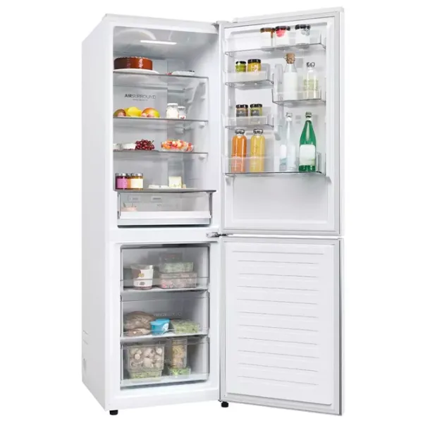 Frigider Haier EHD3PWDNPW186 cu congelator jos 352 l / 185 cm / White photo 6