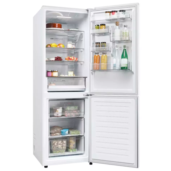 Frigider Haier EHD3PWDNPW186 cu congelator jos 352 l / 185 cm / White photo 6