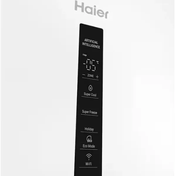 Frigider Haier EHD3PWDNPW186 cu congelator jos 352 l / 185 cm / White photo 9