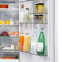 Frigider Haier EHD3PWDNPW186 cu congelator jos 352 l / 185 cm / White photo 11