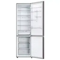 Frigider Haier EHD3PWDNPD206 cu congelator jos 406 l / 205 cm / Graphite photo 3