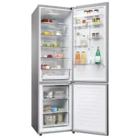 Frigider Haier EHD3PWDNPD206 cu congelator jos 406 l / 205 cm / Graphite photo 5