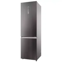 Frigider Haier EHD3PWDNPD206 cu congelator jos 406 l / 205 cm / Graphite photo 7