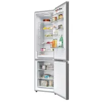 Frigider Haier EHD3PWDNPD206 cu congelator jos 406 l / 205 cm / Graphite photo 8