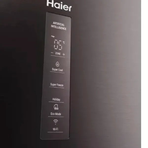 Frigider Haier EHD3PWDNPD206 cu congelator jos 406 l / 205 cm / Graphite photo 13 Frigider Haier EHD3PWDNPD206 cu congelator jos 406 l / 205 cm / Graphite photo 13